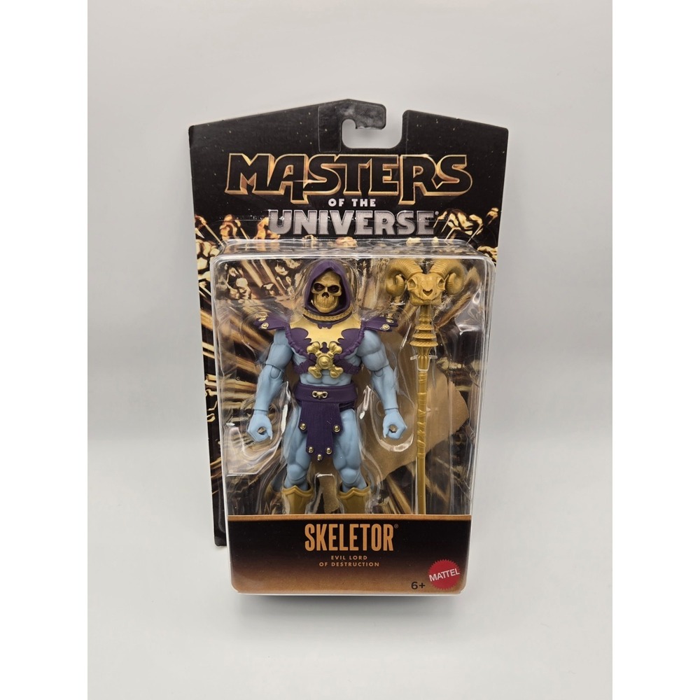 Masters of the Universe Skeletor Gold Variant 2026 MOTU Mattel Sealed Figure